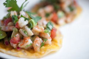 shrimp avocado salad