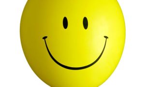Smiley face balloon