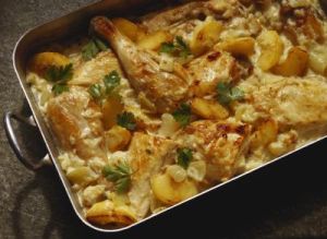 smother chicken