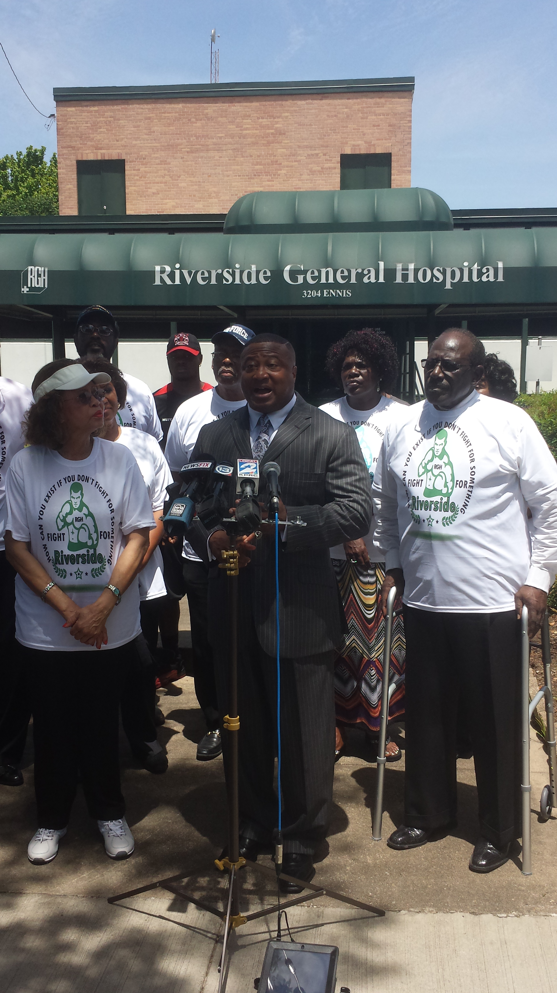 Save Riverside General Hospital Press Conference