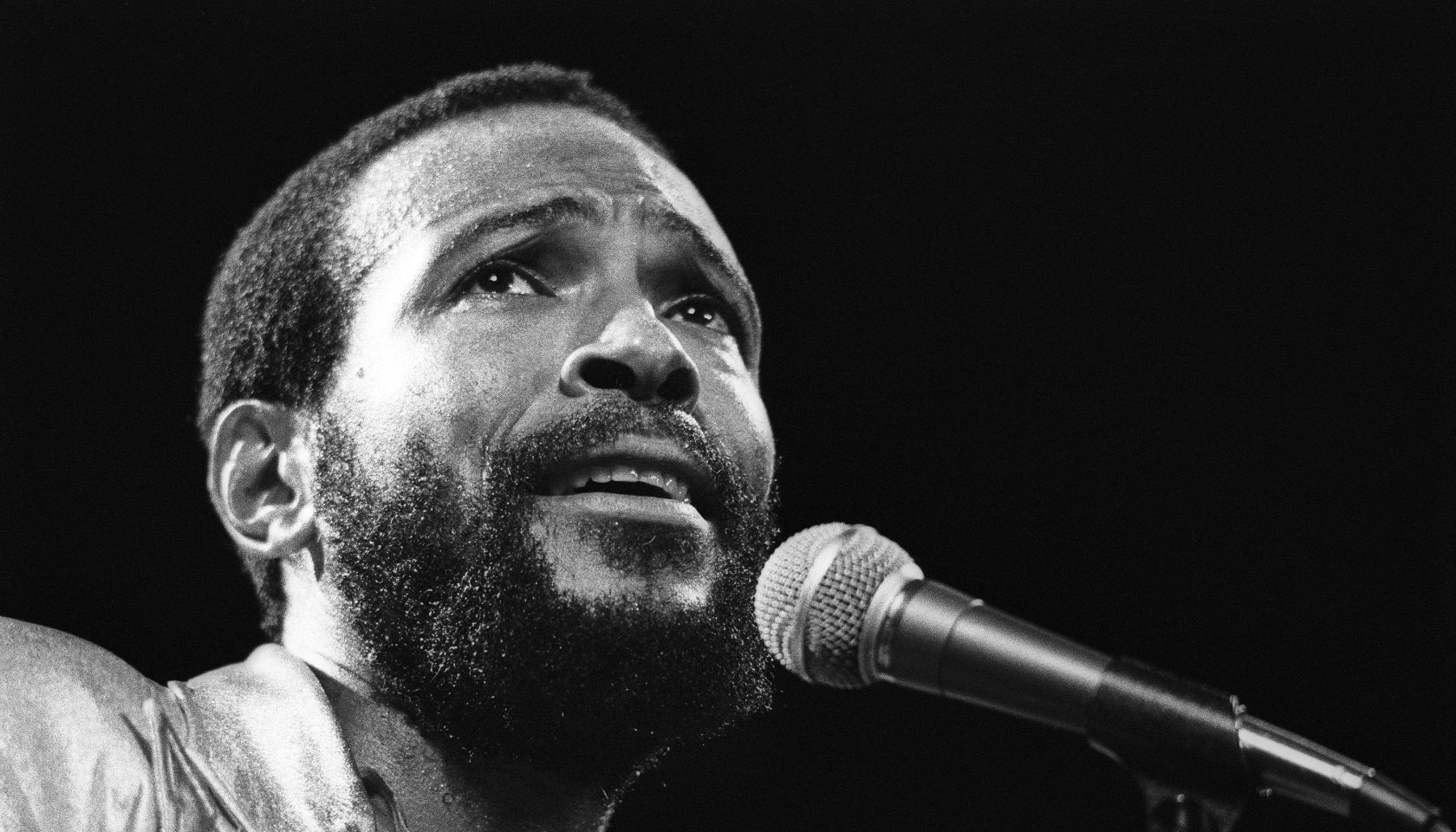 Marvin Gaye Performs In Rotterdam