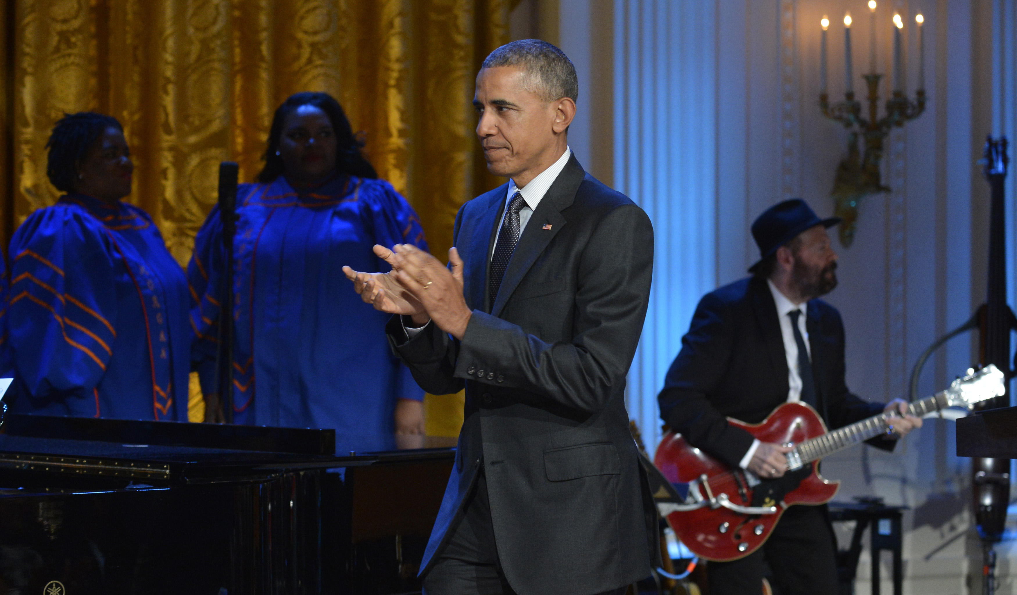 President Obama Attends Evening Of Gospel Music At The White House
