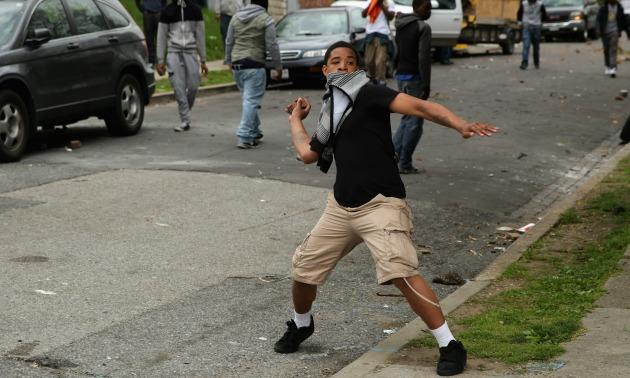 Baltimore Protest Teen
