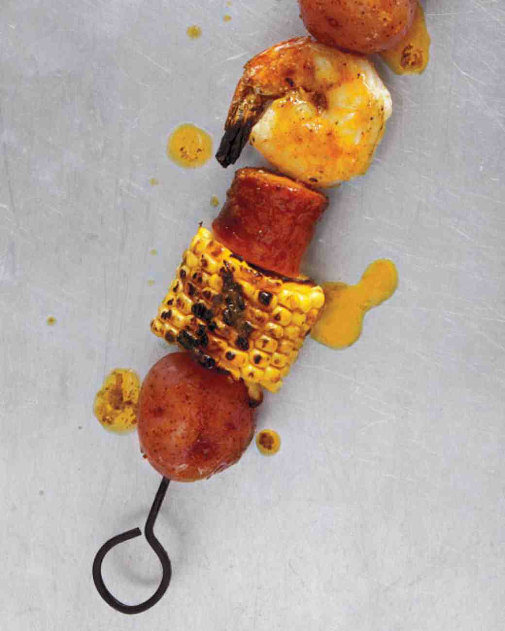 Shrimp-Boil Kebabs Recipe