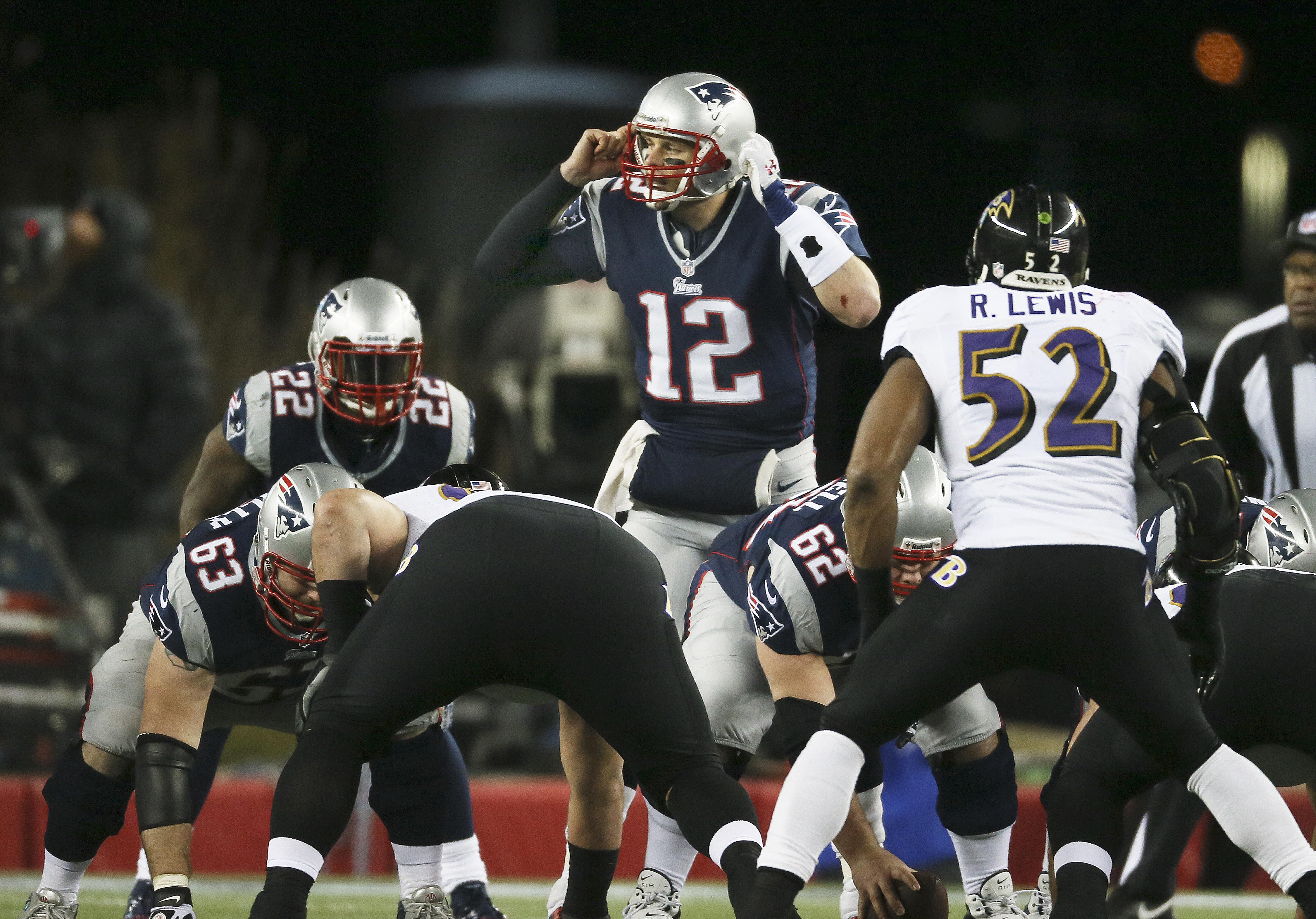 AFC Championship: Baltimore Ravens Vs. New England Patriots