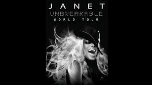 janet jackson tour flyer