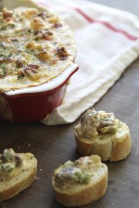 Warm and Spicy Gumbo Dip