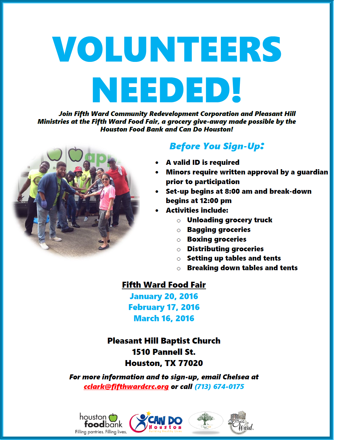 5th Ward Community Clean Up