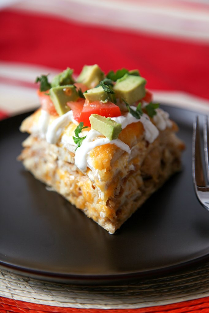 Easy Chicken Tortilla Casserole