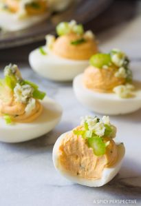Buffalo Ranch Deviled Eggs Recipe