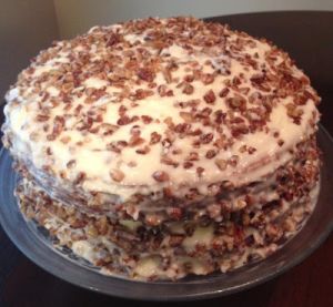 Toasted Butter Pecan Cake Recipe