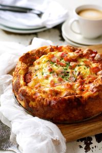 Cheese and Beacon Breakfast Bake