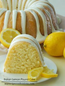 Italian Lemon Pound Cake