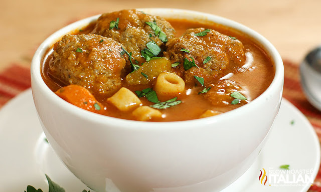 Italian Meatball Soup