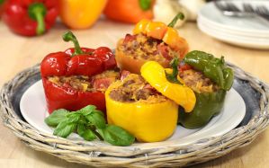 Cheesy Italian Stuffed Peppers in Just 30 Minutes