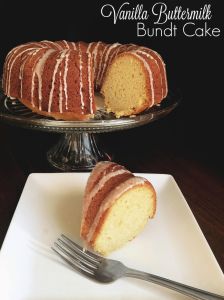 Vanilla Buttermilk Bundt Cake