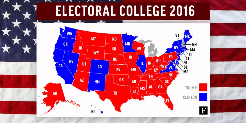 Electoral College Map