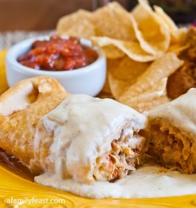 Chicken Chimichangas