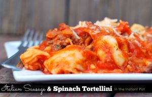 Italian Sausage & Spinach Tortellini