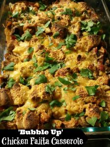 Chicken Fajita Casserole