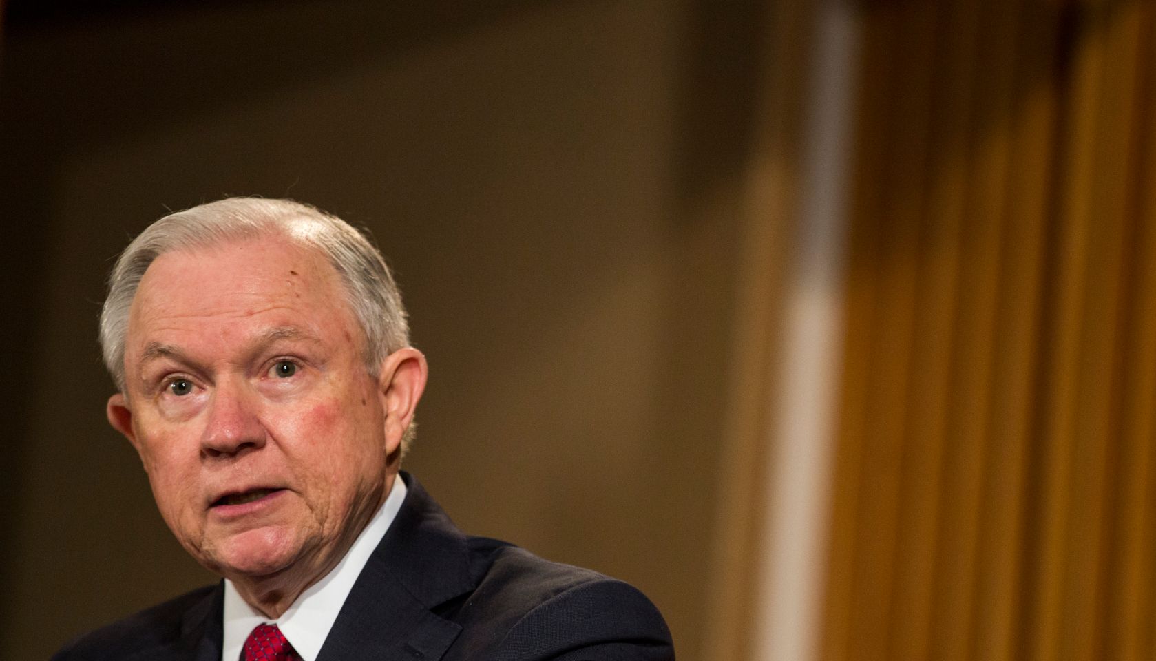 Jeff Sessions Addresses African American History Month Observation At Justice