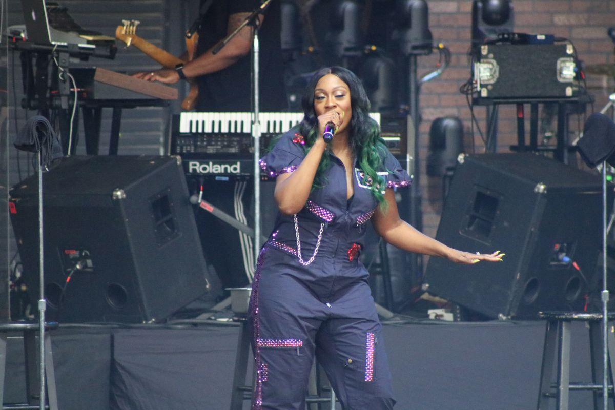 SWV Performing at Majic Summer Block Party