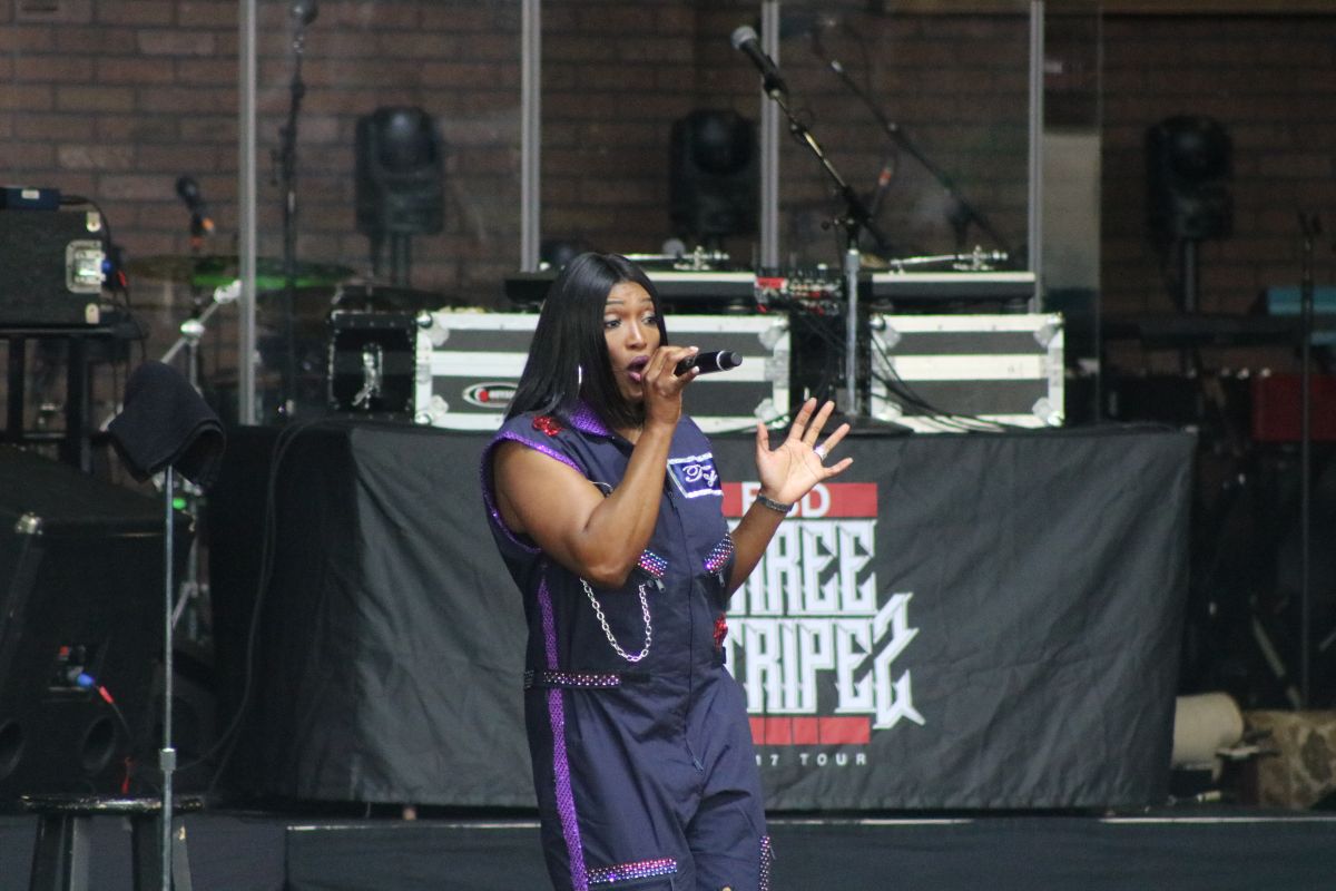 SWV Performing at Majic Summer Block Party