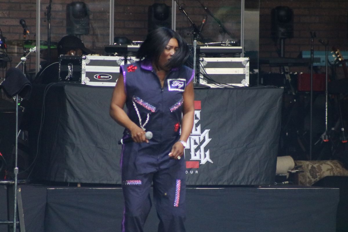 SWV Performing at Majic Summer Block Party