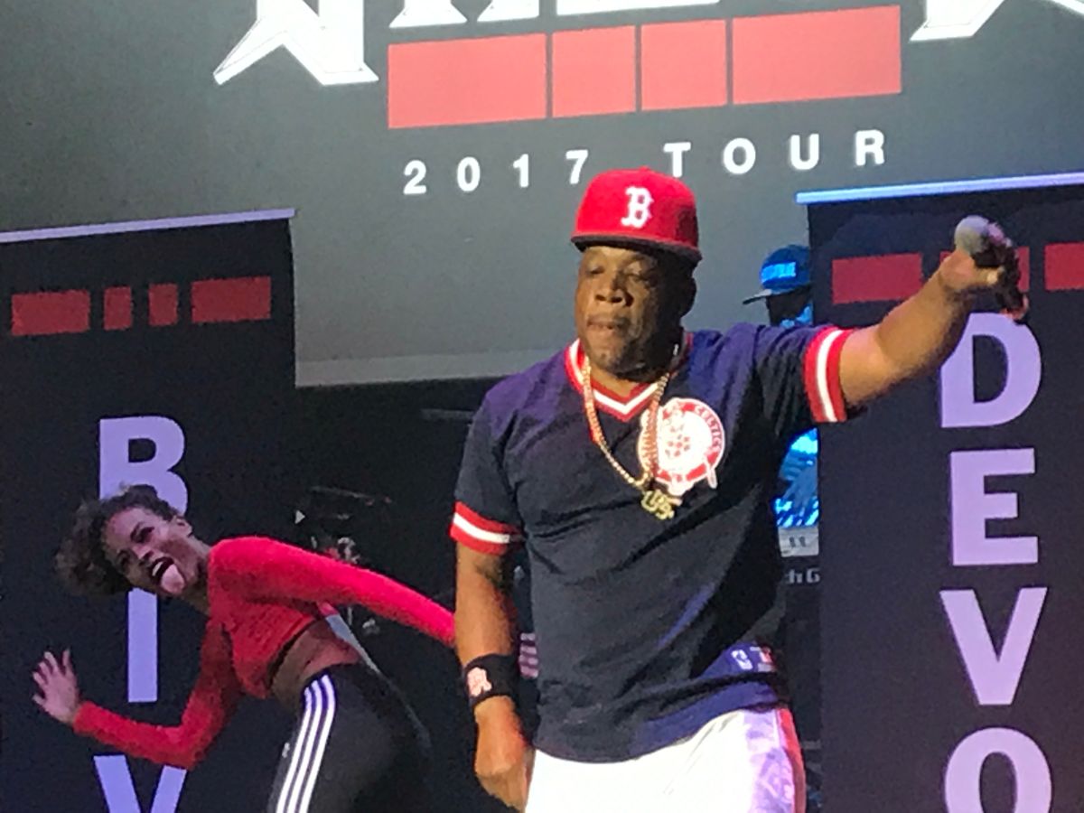 Bell Biv DeVoe performing at Majic's Summer Block Party