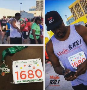 Salvation Army 5k Run Live with The Bassman