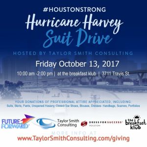 Hurricane Harvey Suit Drive