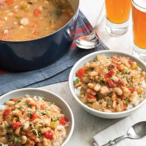 Alligator and White Beans