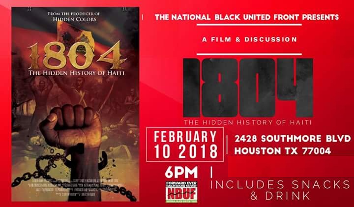2018 National Black United Front 1804 Film Discussion
