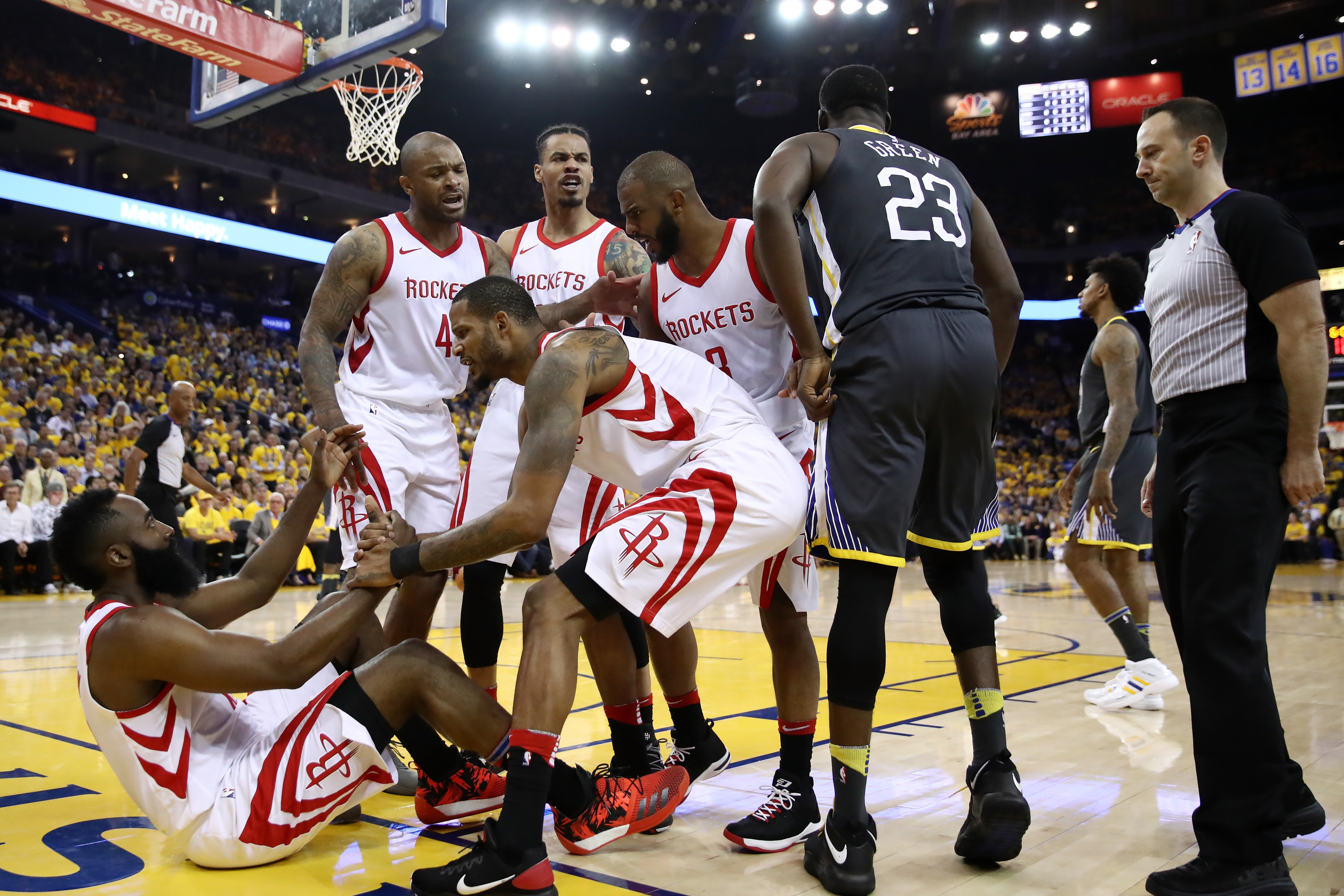 Houston Rockets v Golden State Warriors - Game Four
