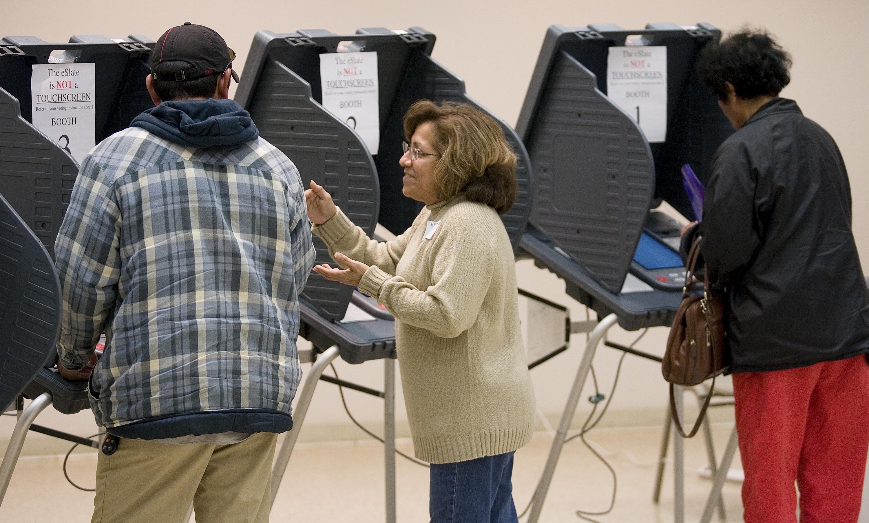Texans Got The Polls In State Presidential Primaries