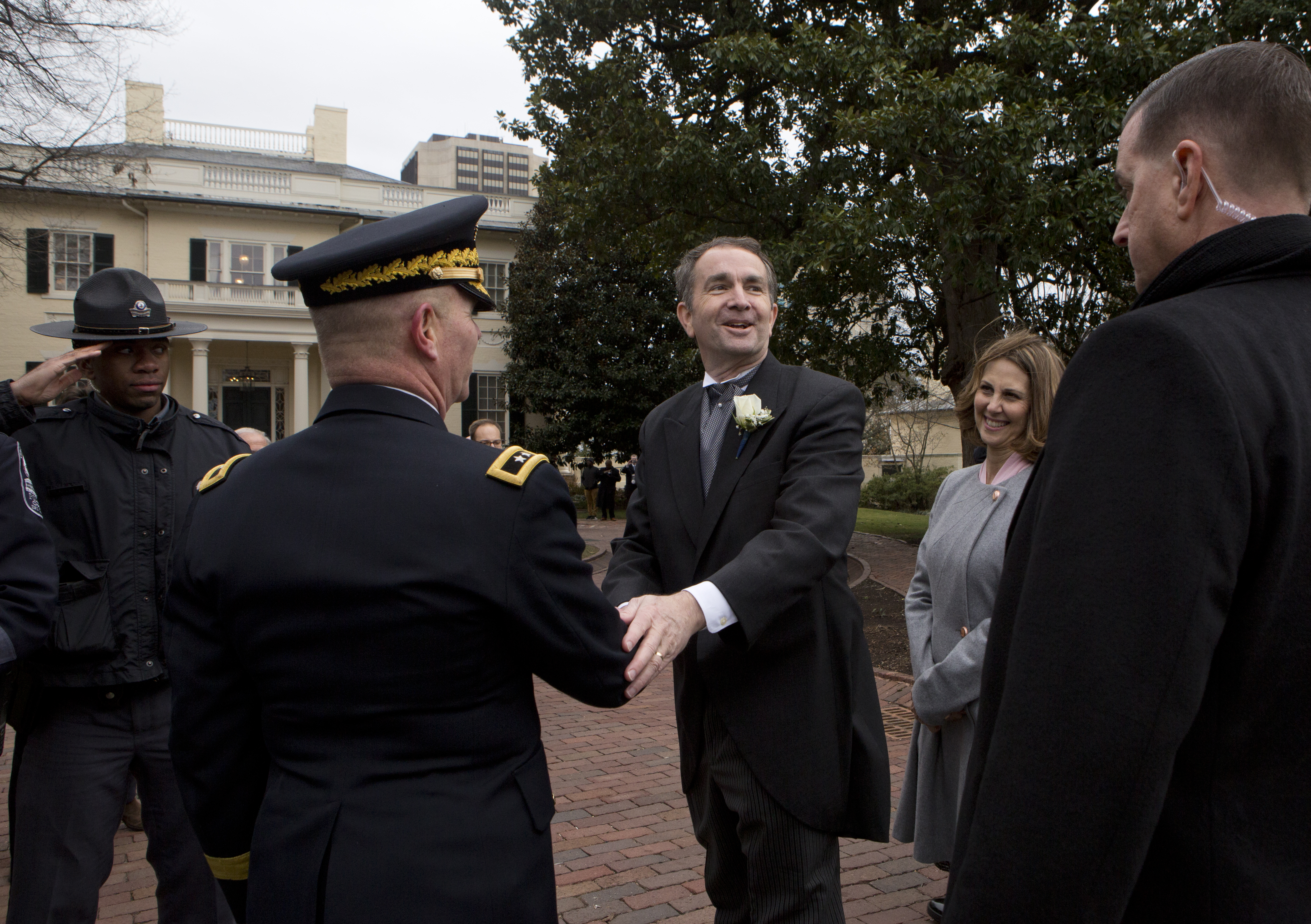 Ralph Northam is inaugurated Governor of Virginia in Richmond.