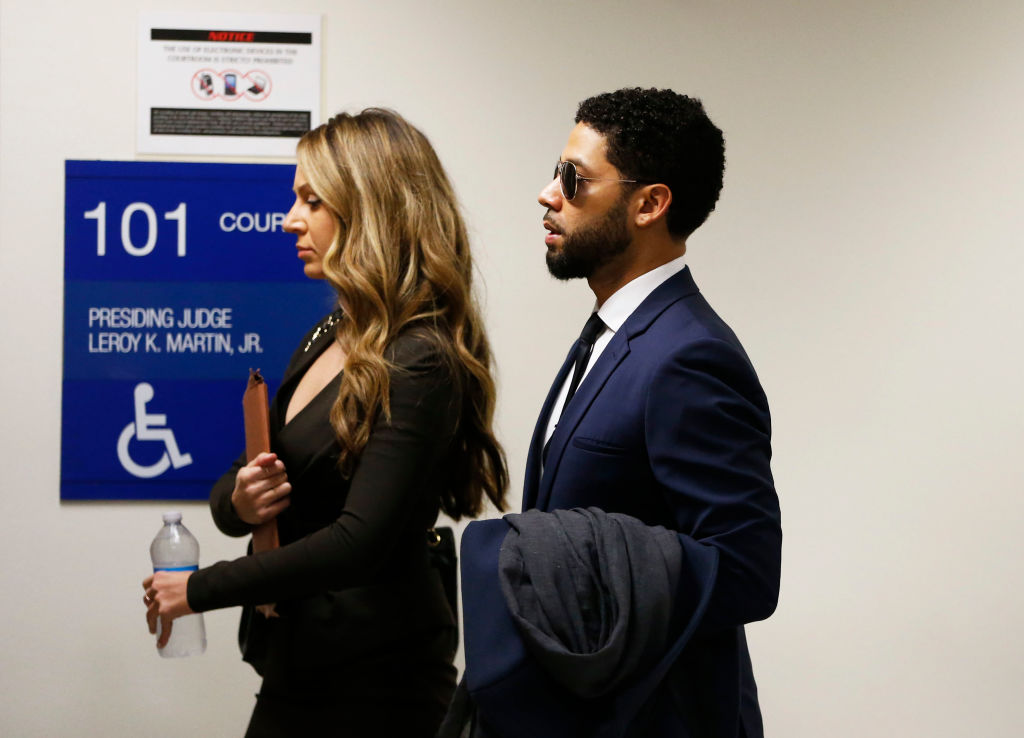 Jessie Smollett Returns To Court To Enter Formal Plea