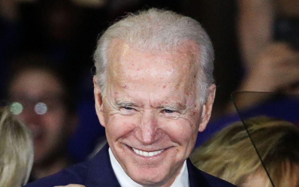 Former Vice President Joe Biden, 2020 Democratic presidential candidate, speaks during the Jill and...