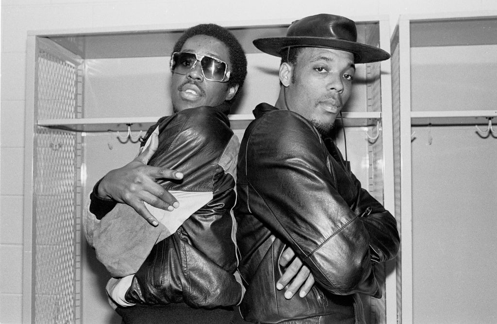 Whodini Backstage At The UIC Pavilion
