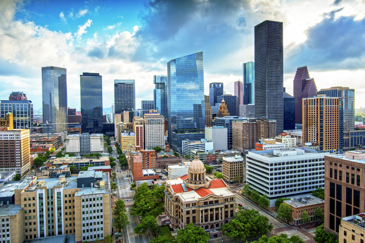 Texas, Houston, Harris County Courthouse