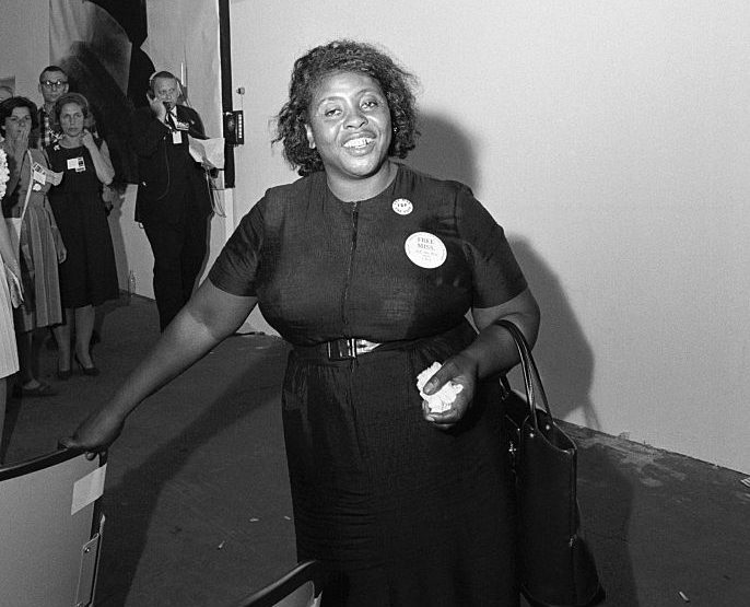 Fannie Hamer Entering Democratic National Convention