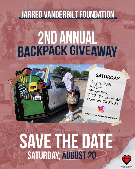 2nd Annual Backpack giveaway