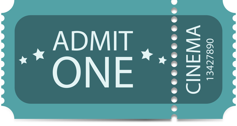 Ticket. Retro ticket. Vintage ticket