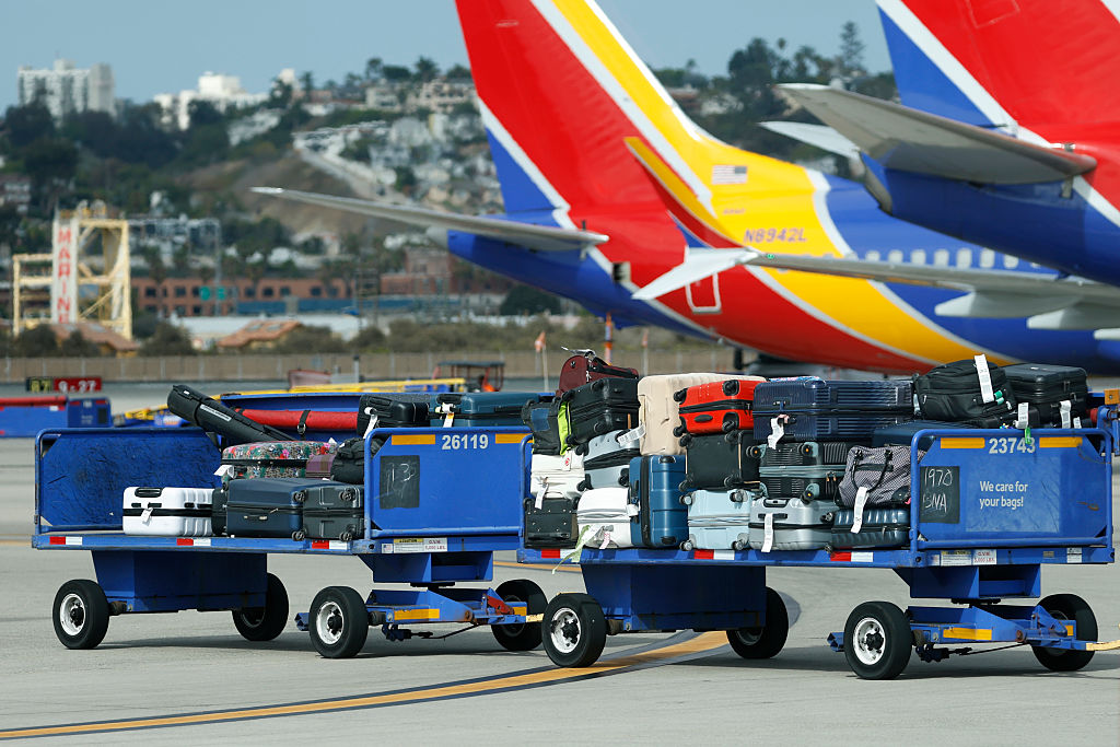 Southwest Airlines Baggage At San Diego International Airport