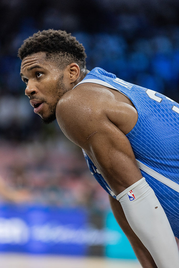 Giannis Antetokounmpo of Greece seen during the group phase...